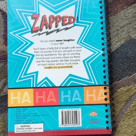 Zapped Prank Notebook🖍️ - Picture 3 of 5